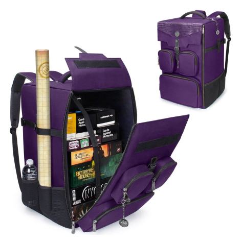 PRECOMENZI - Enhance Board Game Backpack Collector's Edition Purple