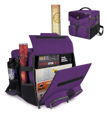 PRECOMENZI - Enhance Board Game Shoulder Bag Collector's Edition Purple