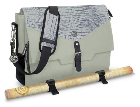Fashion & Accessories - Enhance RPG Series Messenger Bag Collector's Edition Dragon Silver