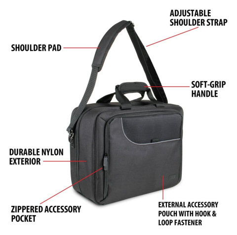 Enhance USA Gear Board Game Shoulder Bag Black [3]