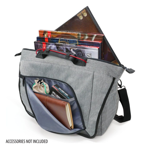 Fashion & Accessories - Enhance USA Gear RPG Series Dungeons and Dragons Messenger Bag Grey