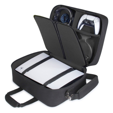 PRECOMENZI - Enhance USA Gear S23 Console Gaming PlayStation Case Black