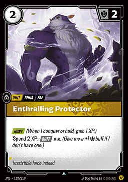 Singles Trading Card Games - Enthralling Protector Unleashed - Singles 162 FOILED