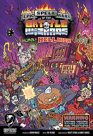 Board Games - Epic Spell Wars of the Battle Wizards: Hijinx at Hell High