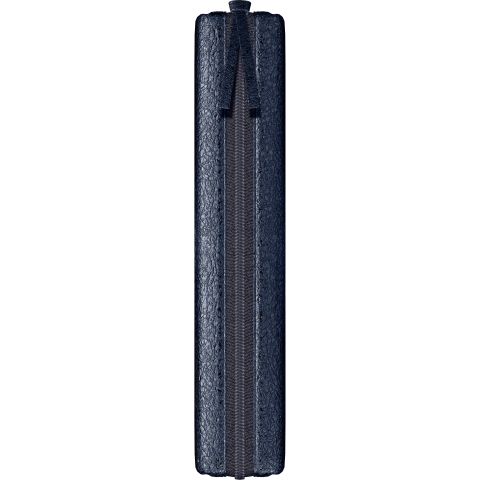 Rechizite, Creativitate, Hobby - Etui Piele cu fermoar Clairefontaine Laser Blue