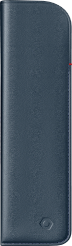 Stilouri, cerneala si accesorii - Etui piele dublu - bleumarin