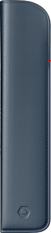 Stilouri, cerneala si accesorii - Etui piele single - bleumarin