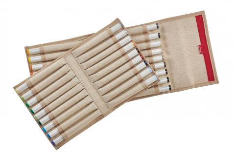 ETUI Sensebag pentru 36 instrumente de scris crÃ¨me [2]