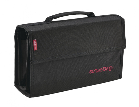 Stilouri, cerneala si accesorii - ETUI Sensebag pentru 72 instrumente de scris negru