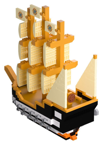Jucarii - Europa Universalis V Brickset Frigate