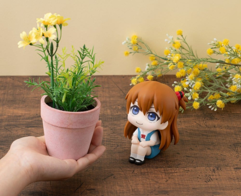 Evangelion: 3.0+1.0 Thrice Upon a Time Look Up PVC Figure Shikinami Asuka Langley 11 cm (Repeat) [4]