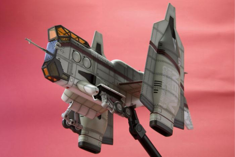 Evangelion: 3.0 Plastic Model Kit 1/100 Vertical Take-Off & Landing Aircraft YAGR-N101 (Reproduction) 19 cm [10]