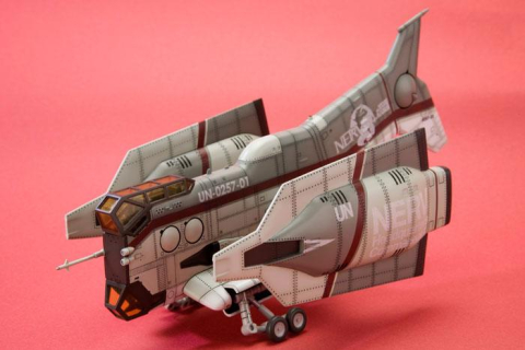 Evangelion: 3.0 Plastic Model Kit 1/100 Vertical Take-Off & Landing Aircraft YAGR-N101 (Reproduction) 19 cm [5]