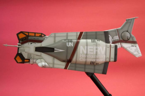 Evangelion: 3.0 Plastic Model Kit 1/100 Vertical Take-Off & Landing Aircraft YAGR-N101 (Reproduction) 19 cm [7]