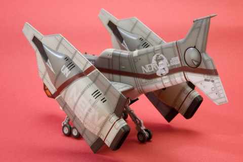 Evangelion: 3.0 Plastic Model Kit 1/100 Vertical Take-Off & Landing Aircraft YAGR-N101 (Reproduction) 19 cm [13]