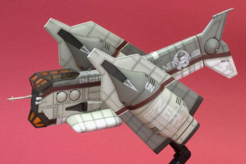 Evangelion: 3.0 Plastic Model Kit 1/100 Vertical Take-Off & Landing Aircraft YAGR-N101 (Reproduction) 19 cm [2]