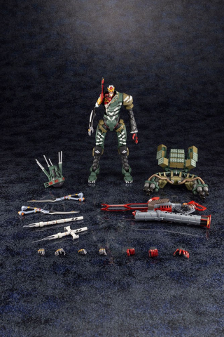 Evangelion 4.0 Plastic Model Kit 1/400 Evangelion Production Model-New 02 JA-02 Body Assembly Cannibalized) (Reproduction) 22 cm [9]