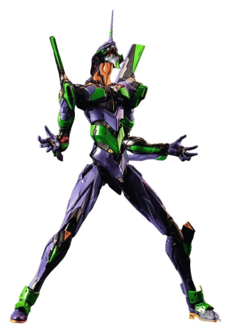 Evangelion Carbotix Action Figure Evangelion Unit-01 Test Type (DX Ver.) 33 cm [23]