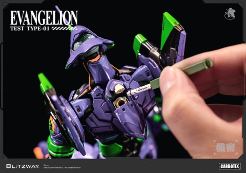 Evangelion Carbotix Action Figure Evangelion Unit-01 Test Type (DX Ver.) 33 cm [14]