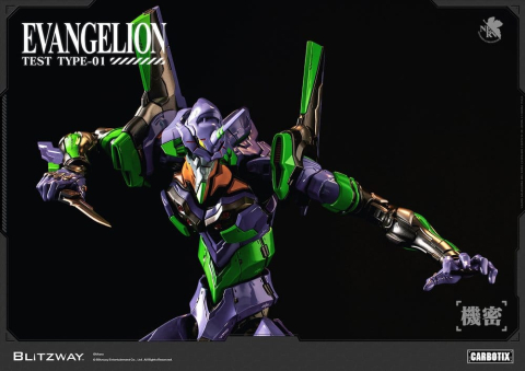 Evangelion Carbotix Action Figure Evangelion Unit-01 Test Type (Standard Ver.) 33 cm [19]
