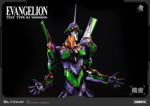 Evangelion Carbotix Action Figure Evangelion Unit-01 Test Type (Standard Ver.) 33 cm [20]
