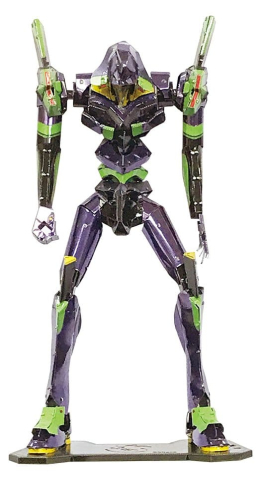 Evangelion Metallic Nano Plastic Model Unit 01 17 cm [5]