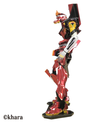 Evangelion Metallic Nano Plastic Model Unit 02 17 cm [4]