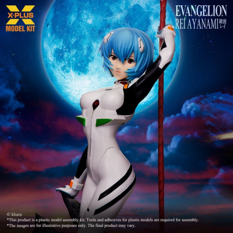 Evangelion Plastic Model Kit 1/8 Rei Ayanami 20 cm (Reproduction) [9]