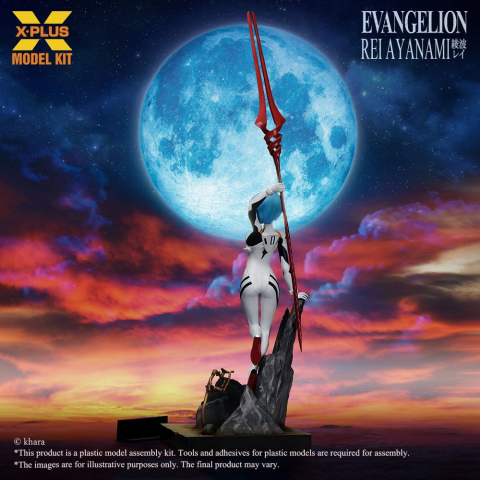Evangelion Plastic Model Kit 1/8 Rei Ayanami 20 cm (Reproduction) [5]