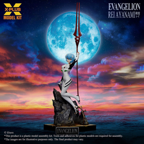 Evangelion Plastic Model Kit 1/8 Rei Ayanami 20 cm (Reproduction) [3]