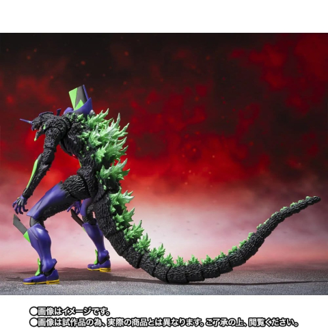 Jucarii - Evangelion S.H.MonsterArts Action Figure Test Type-01 "G" Awakening Form 15 cm