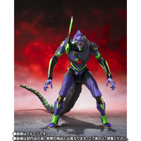 Evangelion S.H.MonsterArts Action Figure Test Type-01 "G" Awakening Form 15 cm [3]