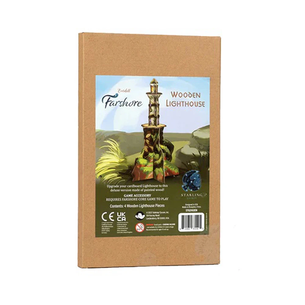 Board Games - Everdell Farshore Wooden Lighthouse Upgrade