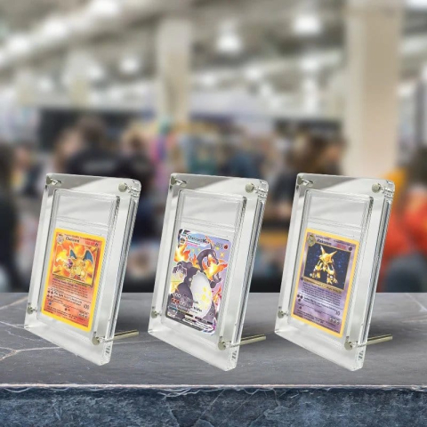 Evoretro Acrylic Card Display Stand for PSA Graded Cards 3mm [3]