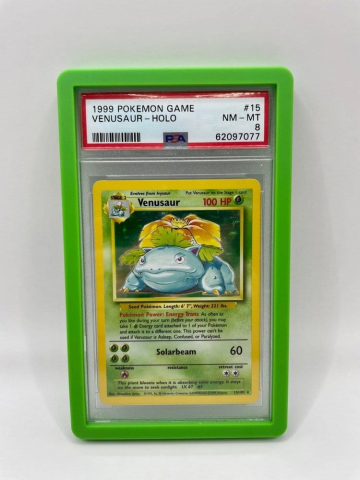 PRECOMENZI - Evoretro Bumper Protector for PSA Slabs Green