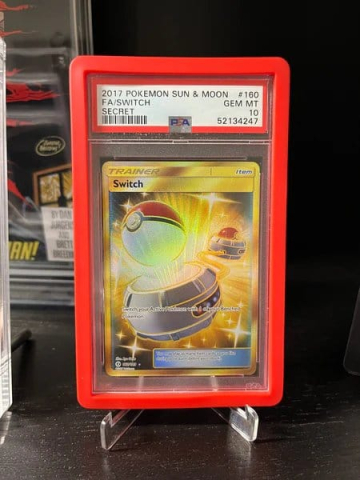 Evoretro Bumper Protector for PSA Slabs Red [5]