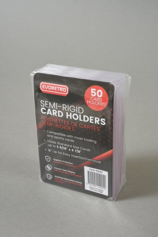 Evoretro Card Holders 200-Pack Semi-Rigid 8 x 12 cm [1]