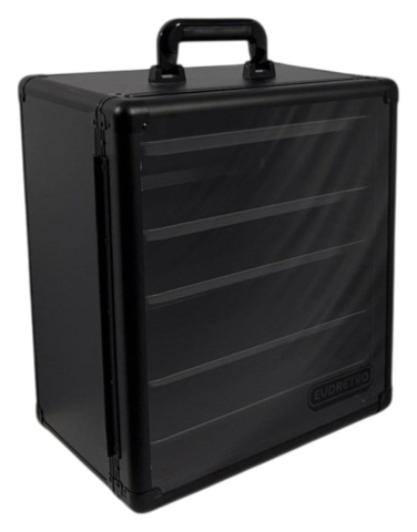PRECOMENZI - Evoretro Display and Carry Case for Collectible Figures and Models 45 x 37 cm