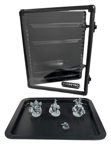 Evoretro Display and Carry Case for Collectible Figures and Models 45 x 37 cm [22]