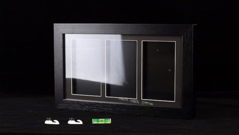 Evoretro Display Frame Card Display Case for 3 Magnetic Case Cards [7]