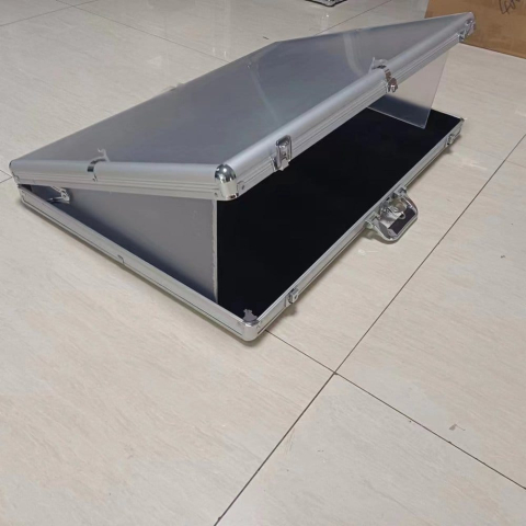 PRECOMENZI - Evoretro Display Showcase 91 x 61 cm Silver