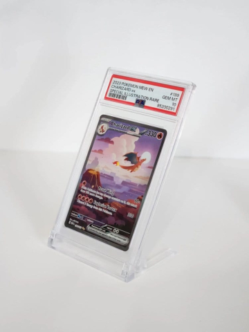 Evoretro Display Stands 5-Pack for Graded Cards Slabs Transparent [2]