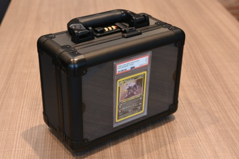 Evoretro Graded Card Display and Carry Case with Display Window Black [5]