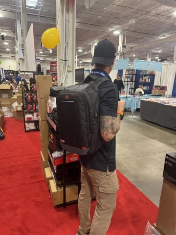 Evoretro HybridPro Travel Backpack Black [22]