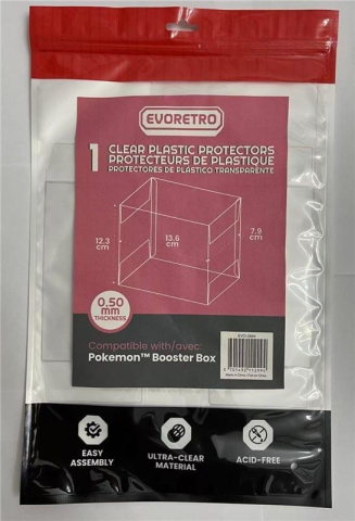 Evoretro PET Display Case Protector for Pokémon Booster Box (1-Pack) [7]