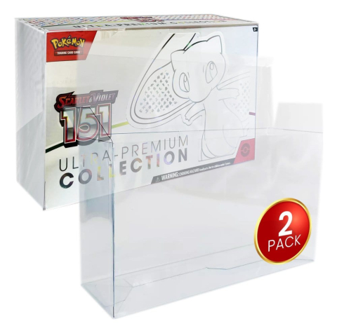 Evoretro PET Protectors 2-Pack for Pokémon 151 Scarlet & Violet Ultra Collection Box [6]