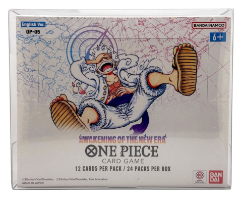 Evoretro PET Protectors 5-Pack for One Piece Booster Box (English, OPP 4-6) 12 x 6 x 15 cm [13]