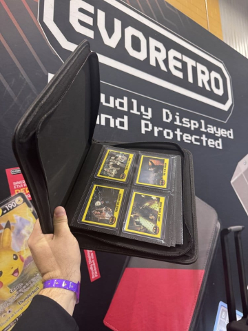 Evoretro Topload Cards Binder 2x2 160 Cards Black 24.4 x 19.1 cm [6]