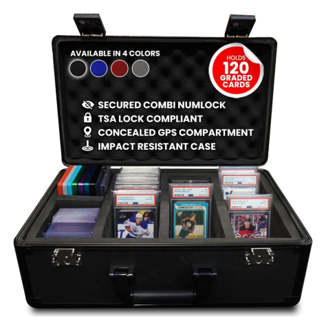 Evoretro Trading Card Storage Box for 120 Cards XL Black [9]