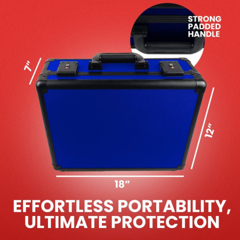 Evoretro Trading Card Storage Box for 120 Cards XL Blue [4]